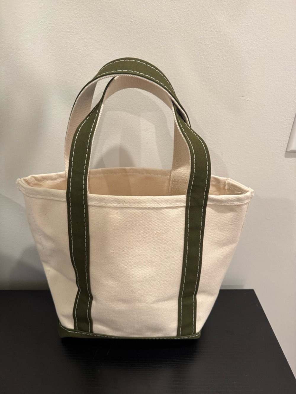 New Small L.L. Bean Canvas Tote - Picture 2 of 3